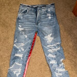 American Eagle destroyed skinny jeans